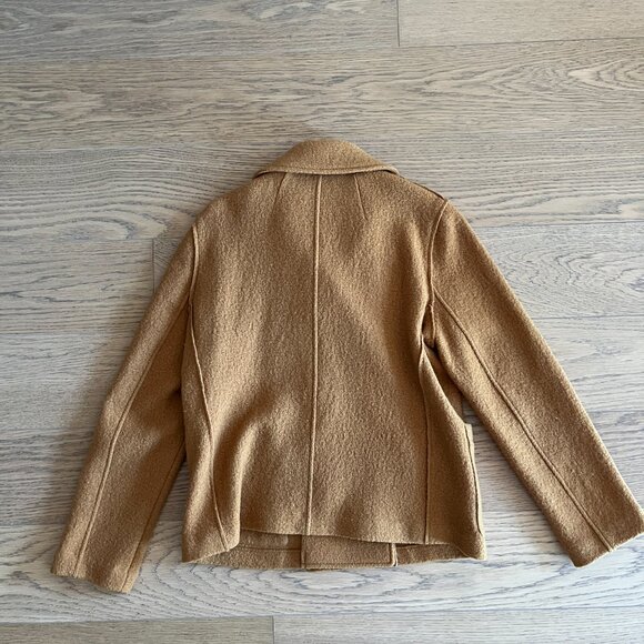 J.Crew Double Breasted Italian Boiled Wool Peacoat - Picture 3 of 3